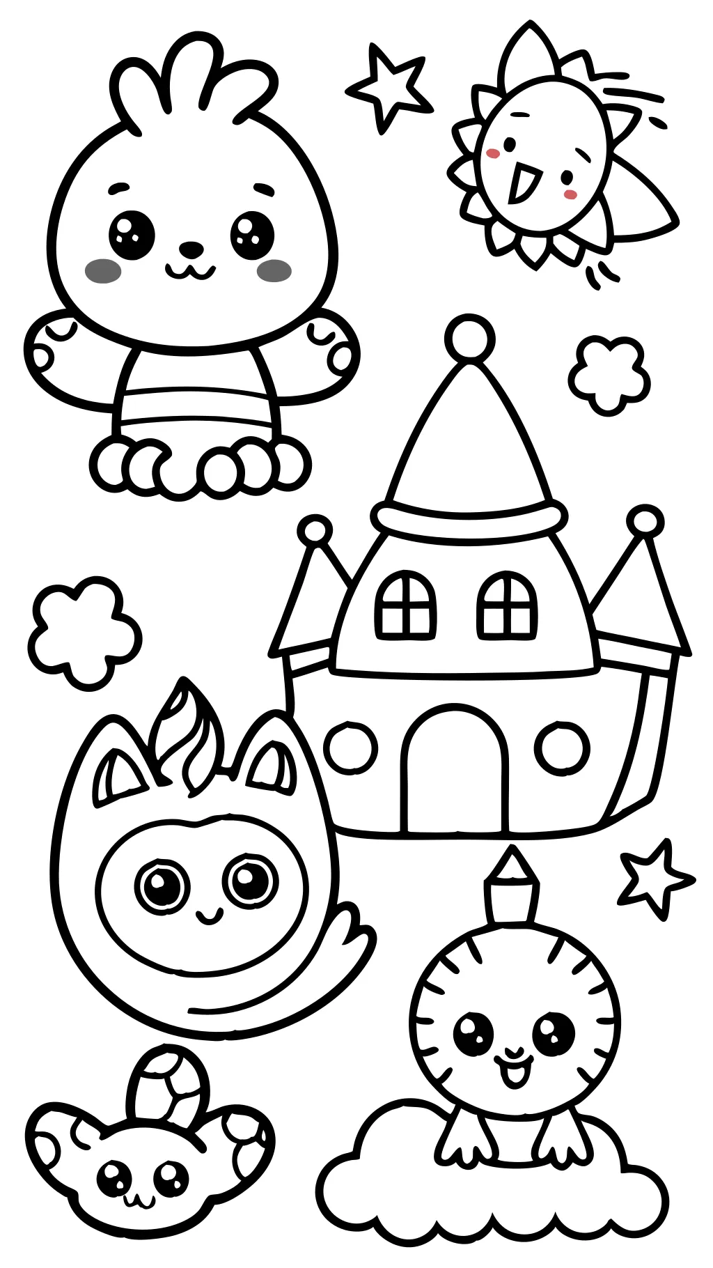 coloriages amusants pour les enfants d’âge préscolaire